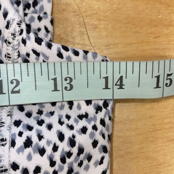 Bailey 44 Sport 2pc Work Out Leggings Crop Top Black White Print XS NWT - Picture 7 of 10